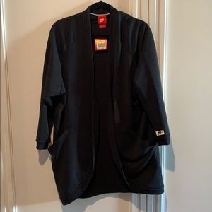 Women’s Nike cardigan black. Small